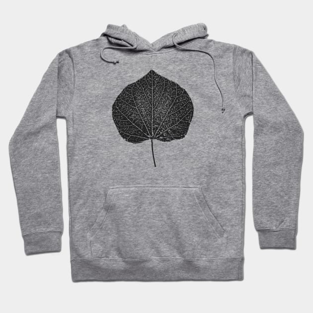 Leaf Print Hoodie by HammerPen